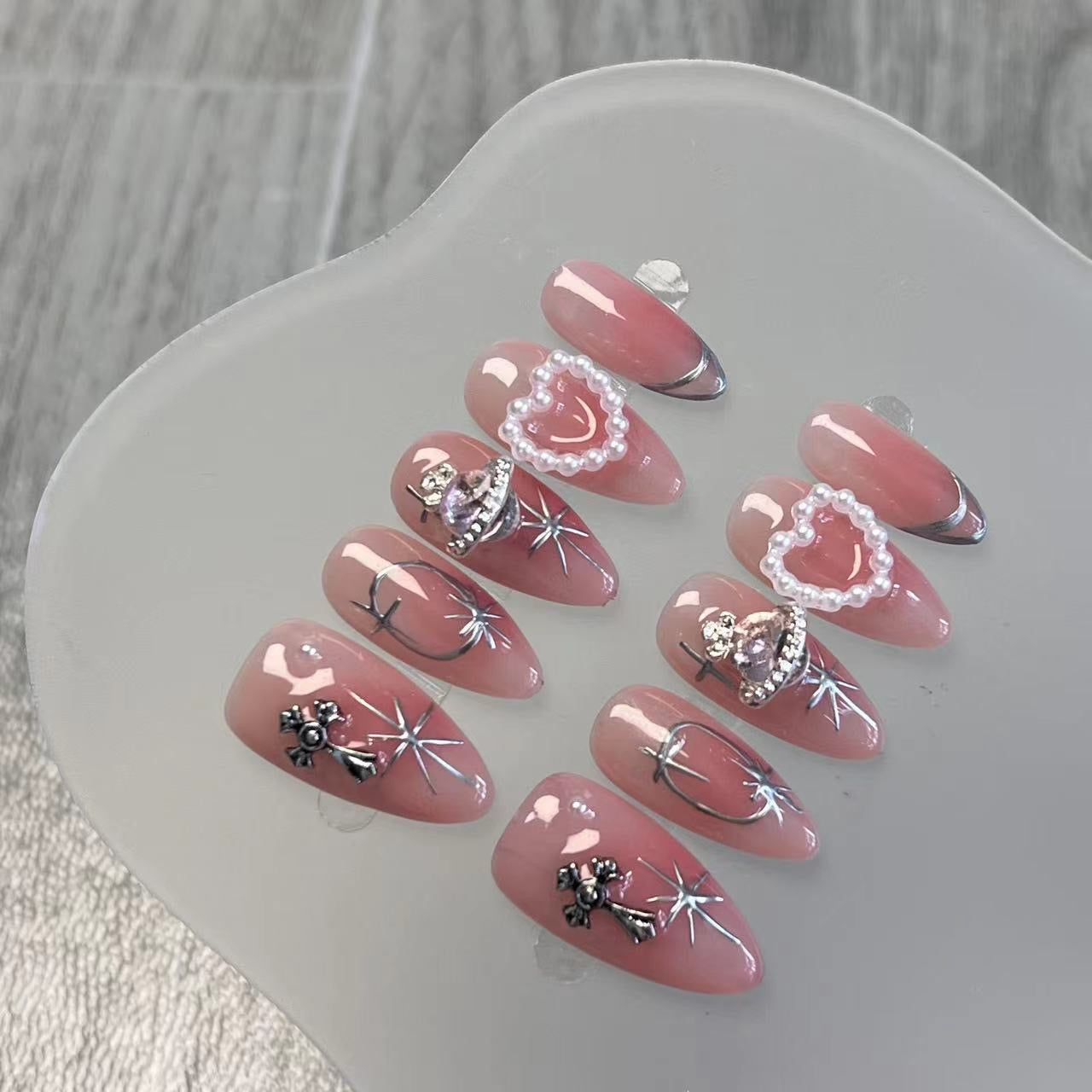 Pearl Heart Elegance