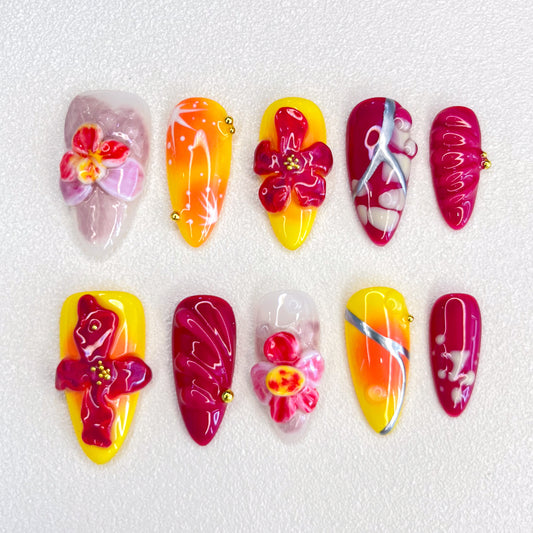 Floral Flames