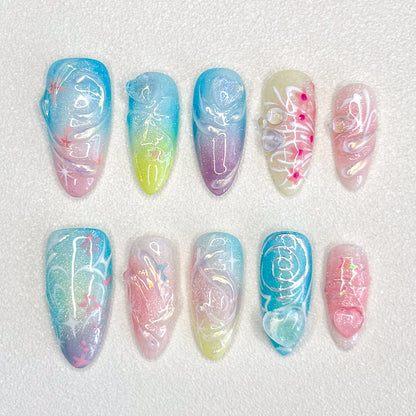 Pastel Waves