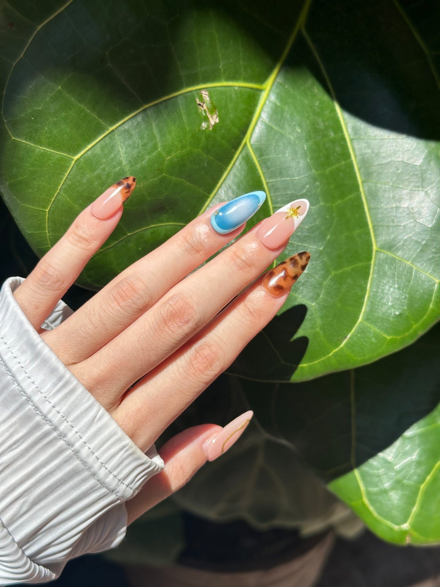Azure Sky & Tiger Eye