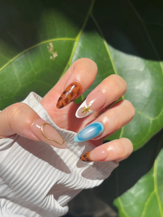 Azure Sky & Tiger Eye
