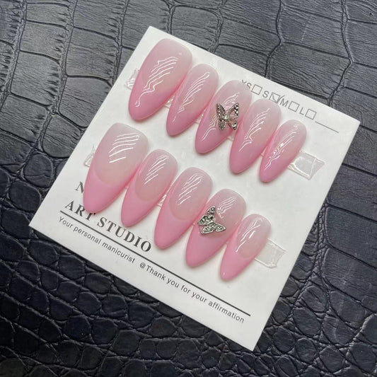 Pink Parisian Flutter